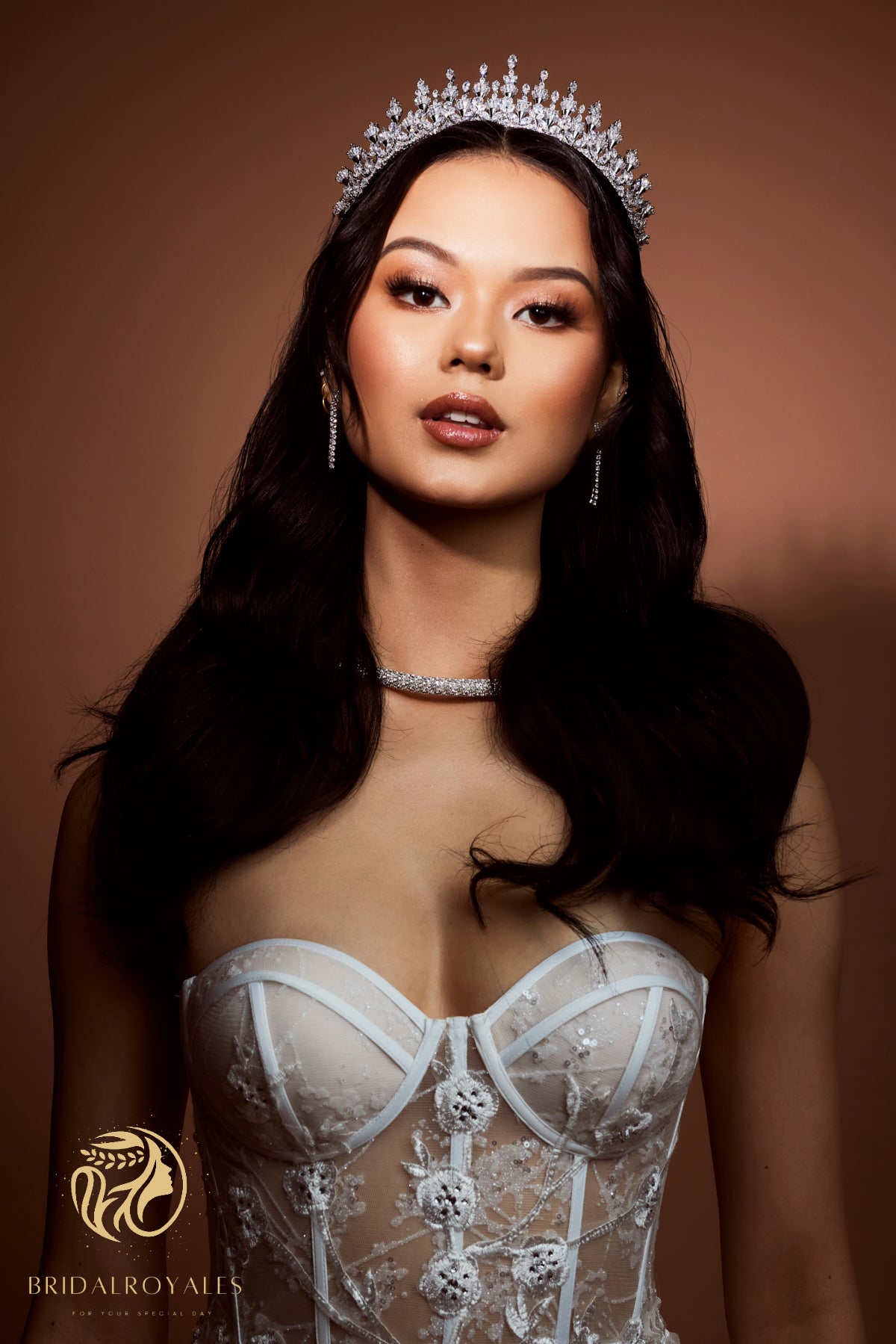 Regal Bridal Tiara Silver Zircon Crown Classic Wedding Headpiece Luxury Bridal Accessories Elegant Bridal Crown Timeless Wedding Tiara