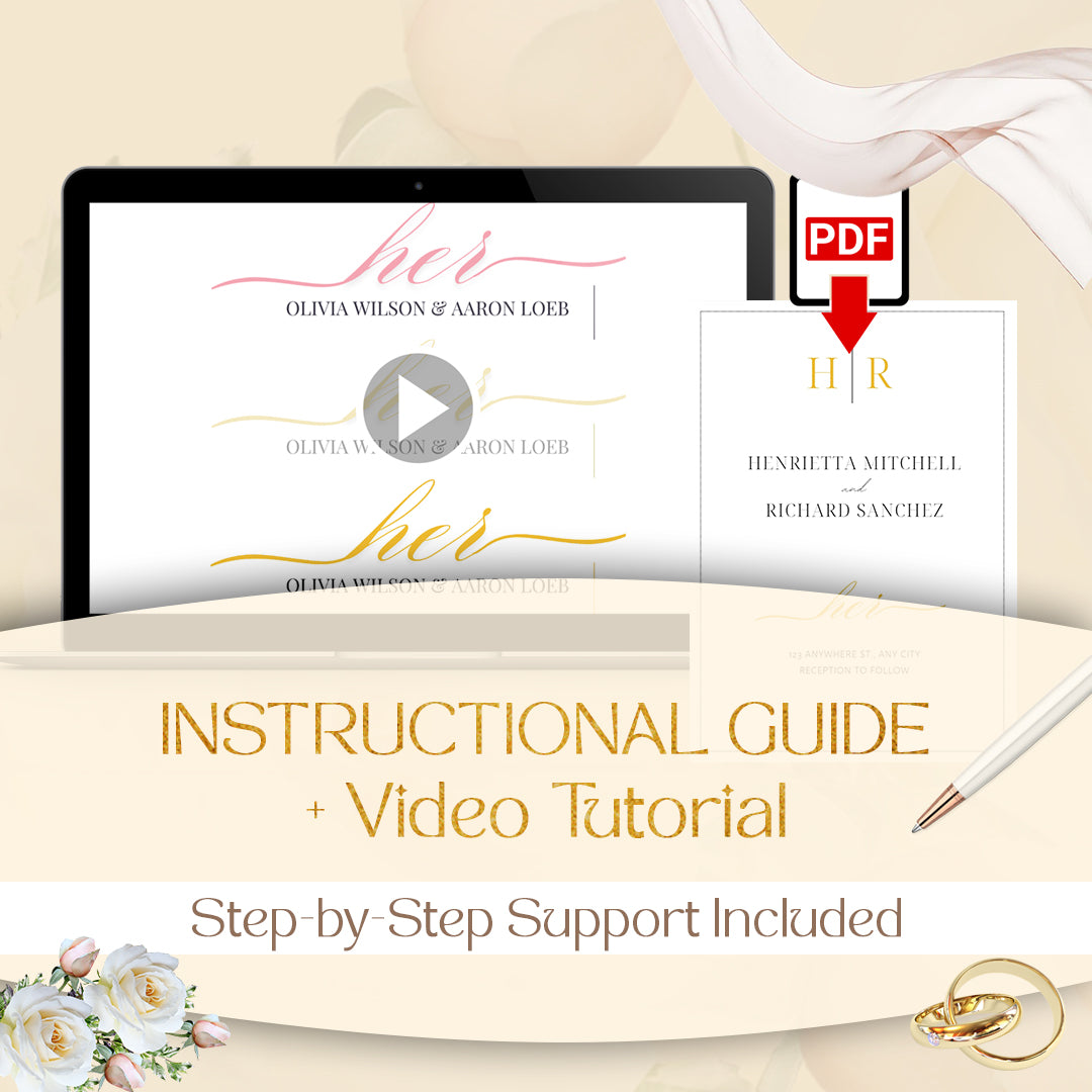 Wedding Planning Starter Kit – Digital Bridal Planner, Vow Book, QR Invitation & Welcome Sign Bundle