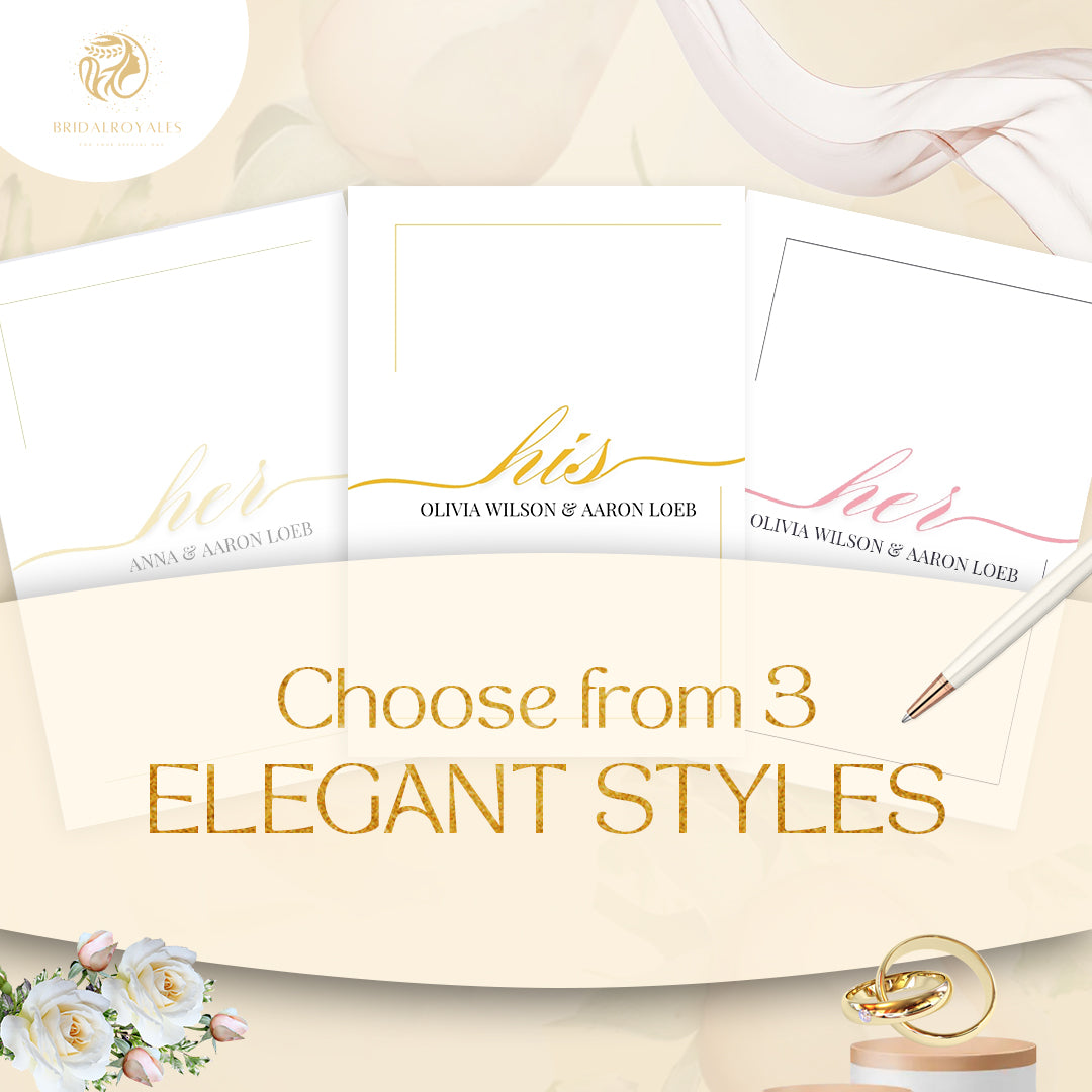 Luxury Wedding Vow Book Set – 3 Editable Canva Templates | Printable A5 & US Letter | Bride Groom Keepsake, Elopement, Vow Renewal