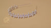 Pearl and Zircon Headband