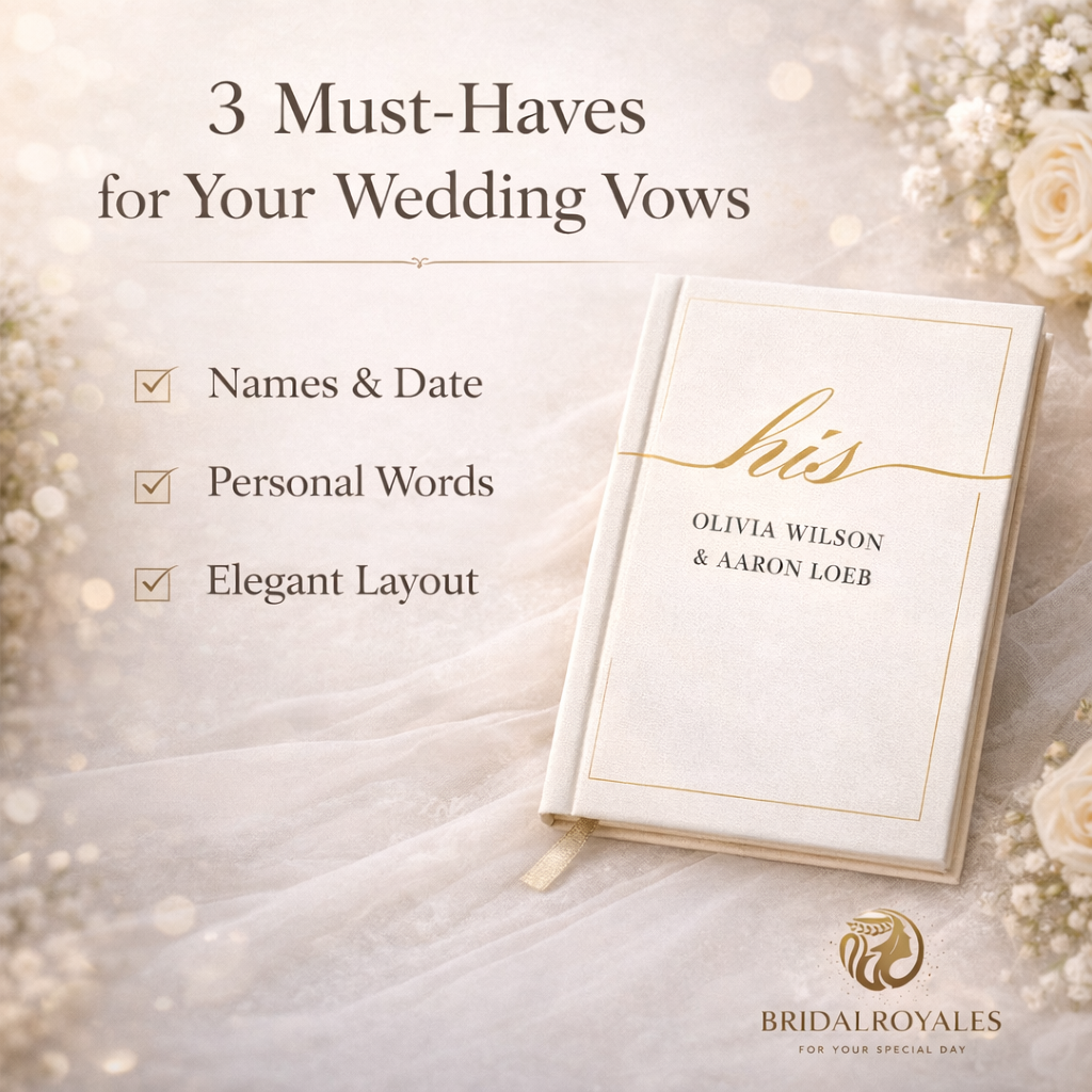 Luxury Wedding Vow Book Set – 3 Editable Canva Templates | Printable A5 & US Letter | Bride  Groom Keepsake, Elopement, Vow Renewal