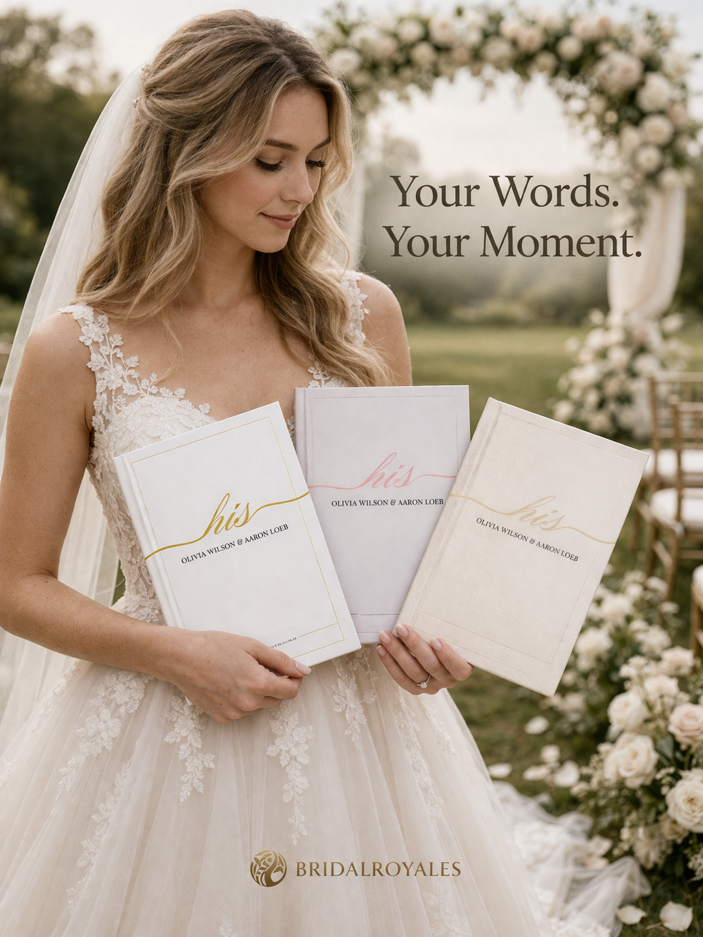 Luxury Wedding Vow Book Set – 3 Editable Canva Templates | Printable A5 & US Letter | Bride  Groom Keepsake, Elopement, Vow Renewal